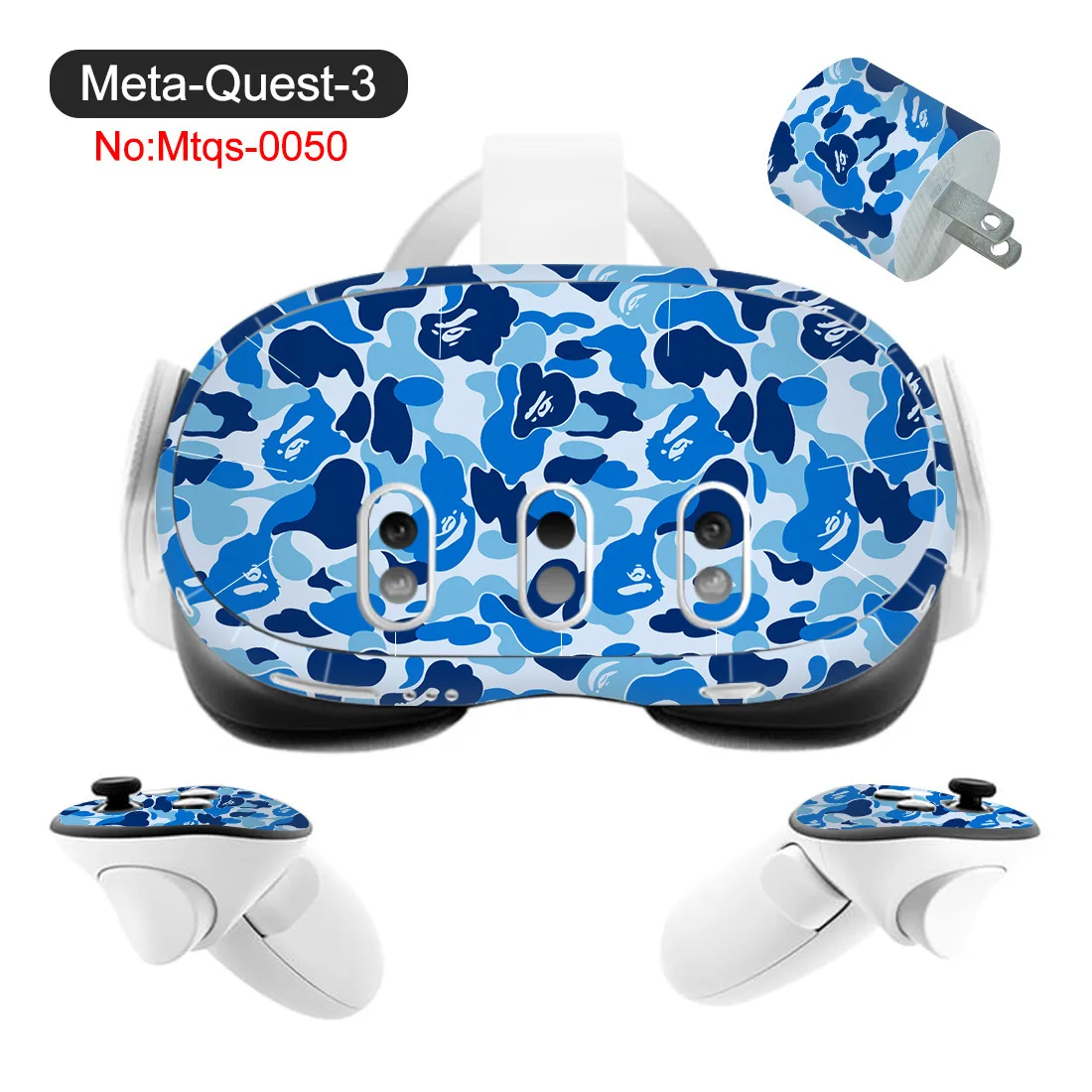 هدايا للاعبين لملحقات Meta Quest 3 مجموعة ملصقات مضحكة لسماعات الواقع الافتراضي