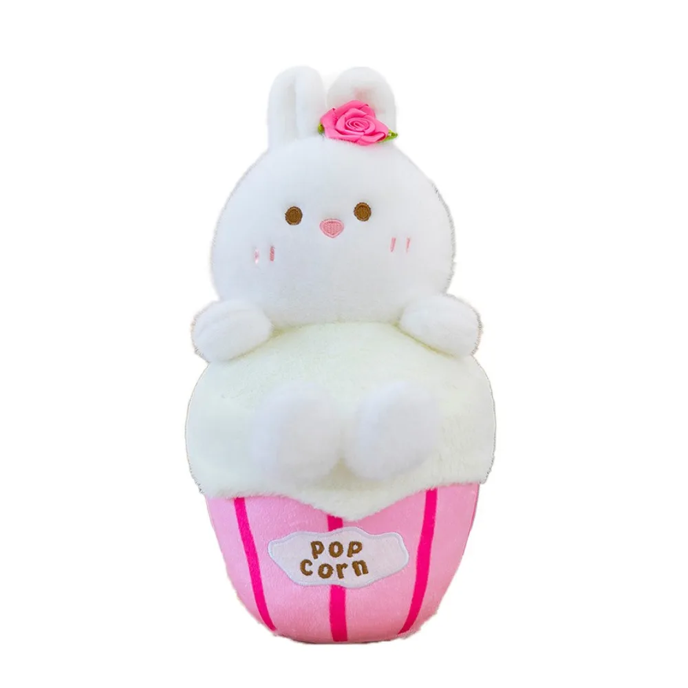 

Crossbody Popcorn Capybara Doll Bag Pillow Fluffy Popcorn Capybara Plush Toy Cute Soft Popcorn Rabbit Stuffed Doll Children Girl