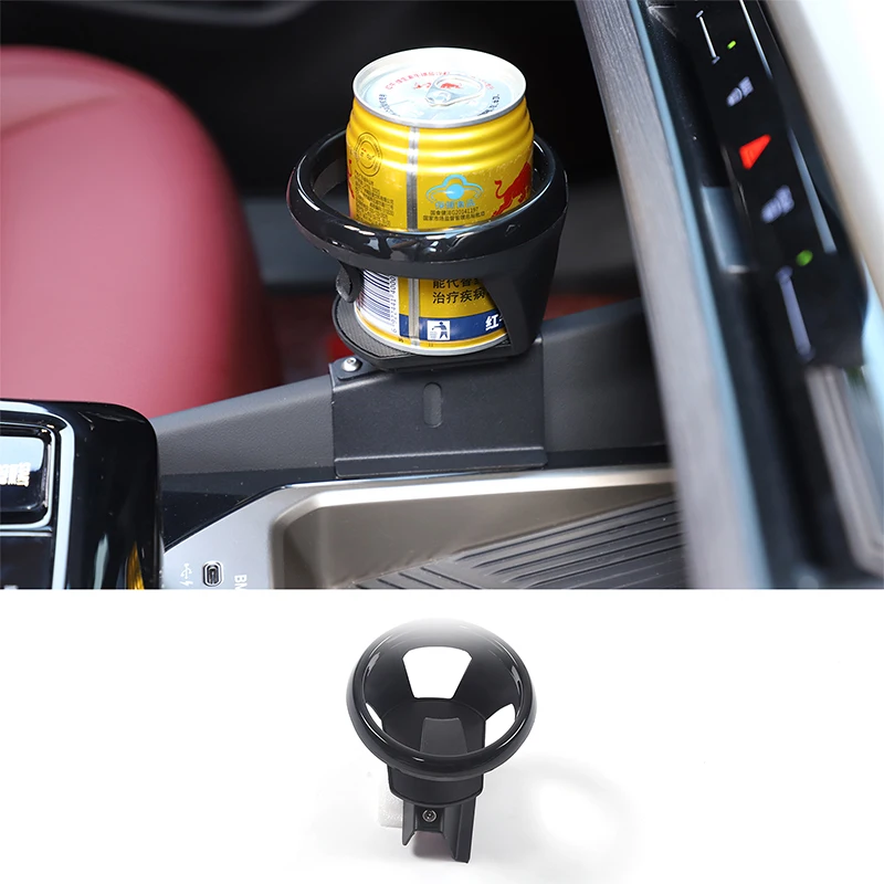 For BMW 5 Series G60 2024+ Car center console water cup decorative holder carbon steel Auto interior modification accessories