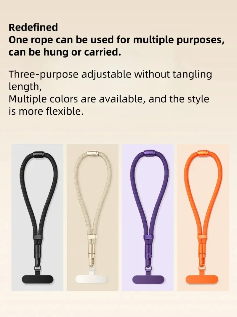 

Phone Lanyard: High End 3 In 1 Strap For Crossbody Neck & Wrist Multi Functional