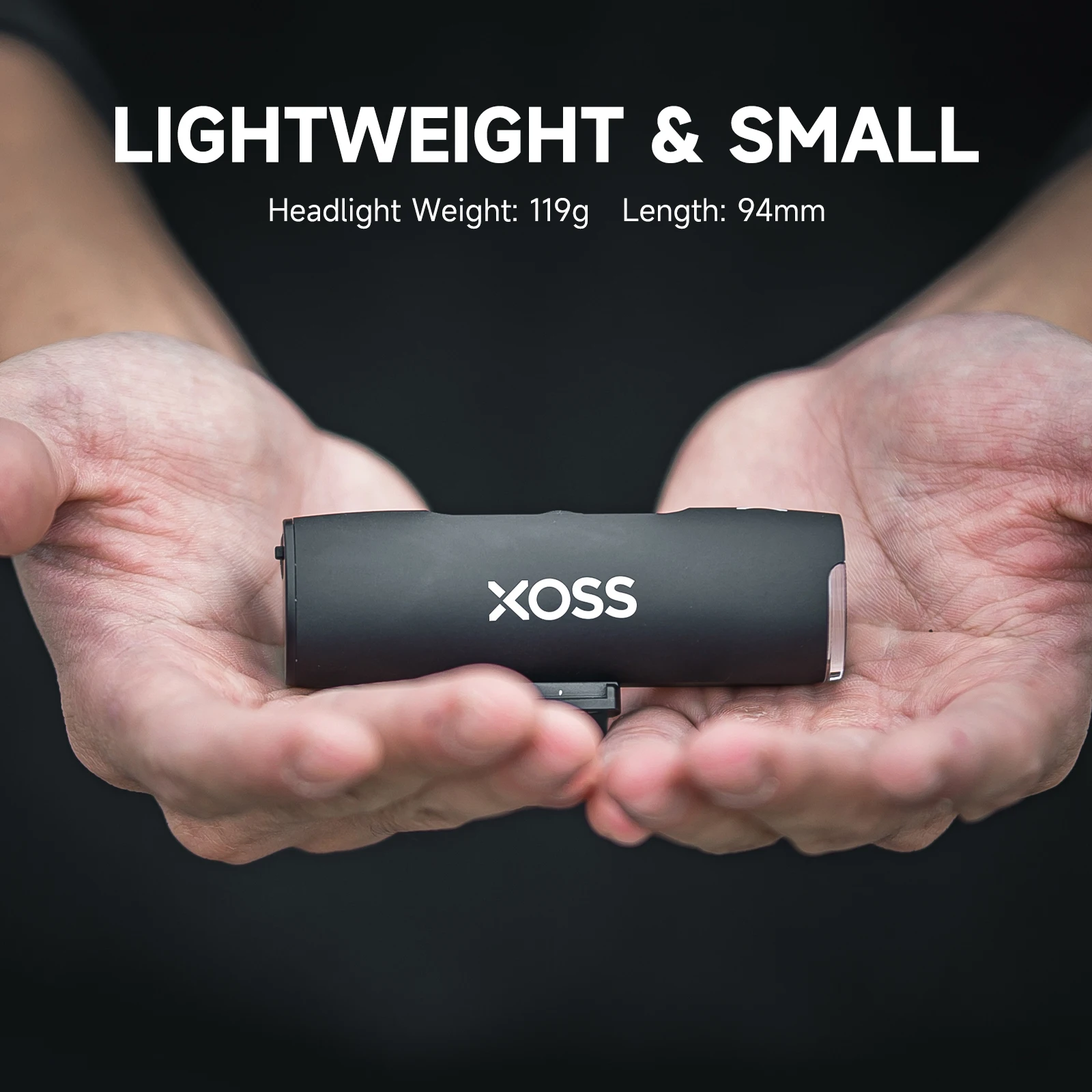 XOSS XL-800 Bike Light Headlight Waterproof USB Rechargeable Road MTB Front Lamp Bicycle Light Aluminum Ultralight Flashlight