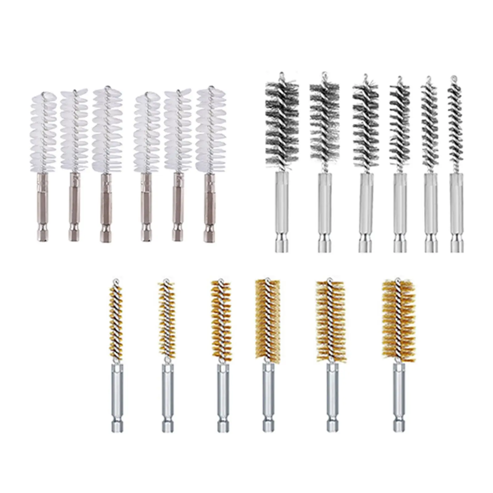 

6x проволочная щетка для электрической дрели, средство для удаления ржавчины, чистка, полировка, инструмент для машин, автоматическая отвертка, щетки
