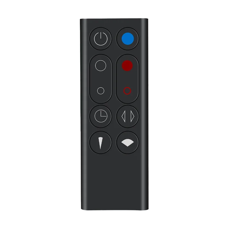 Replacement Remote Control Suitable for Dyson AM09 HP00 HP01 Air Purifier Leafless Fan Remote Control Black TQ