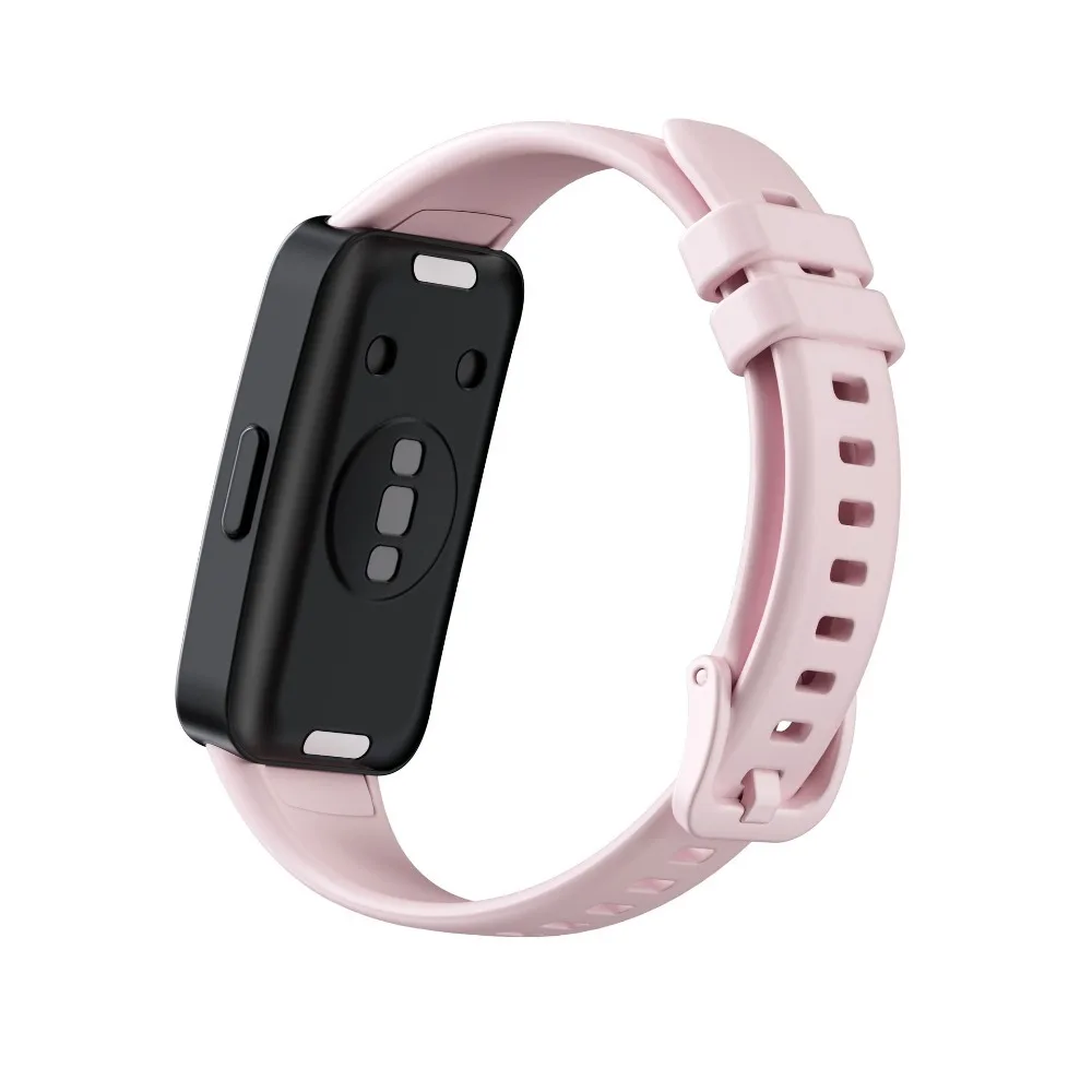 สายนาฬิกา TPU + TPE แบบพกพาระบายอากาศได้สายนาฬิกาอัจฉริยะสร้อยข้อมืออุปกรณ์ทดแทนสายนาฬิกาสำหรับ9/8หัวเว่ย