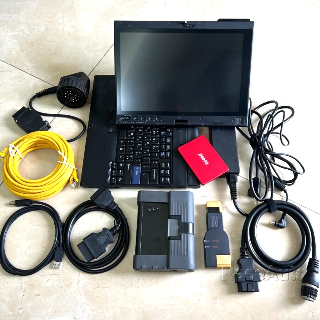 

2024 Icom for bmw icom a2 with Software HDD 1TB SSD 960GB Plus X201t Laptop (8g ) WINDOWS 10 READY TO USE Icom DIAGNOSTIC TOOL