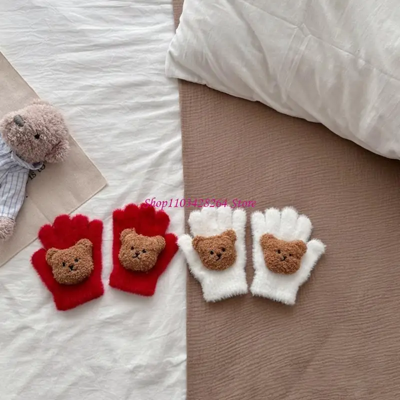 

Симпатичные зимние перчатки перчатки теплые комфортные перчатки для детей для девочек подарок девочки