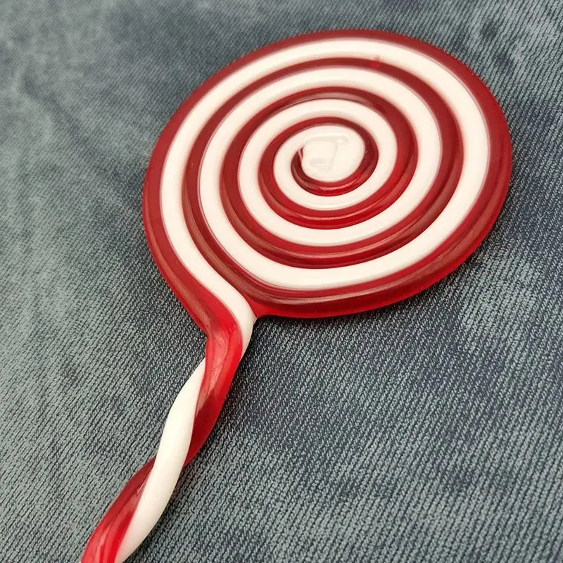 (1 Teile/beutel) 16 cm lollipop cartoon kunststoff Weihnachten baum dekoration Neue Jahr urlaub party