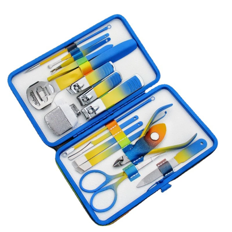 Edelstahl Maniküre Kit Maniküre Set Nagel knipser Set Pediküre Werkzeuge profession elle Pflege Pflege Werkzeuge Nase Haars chere