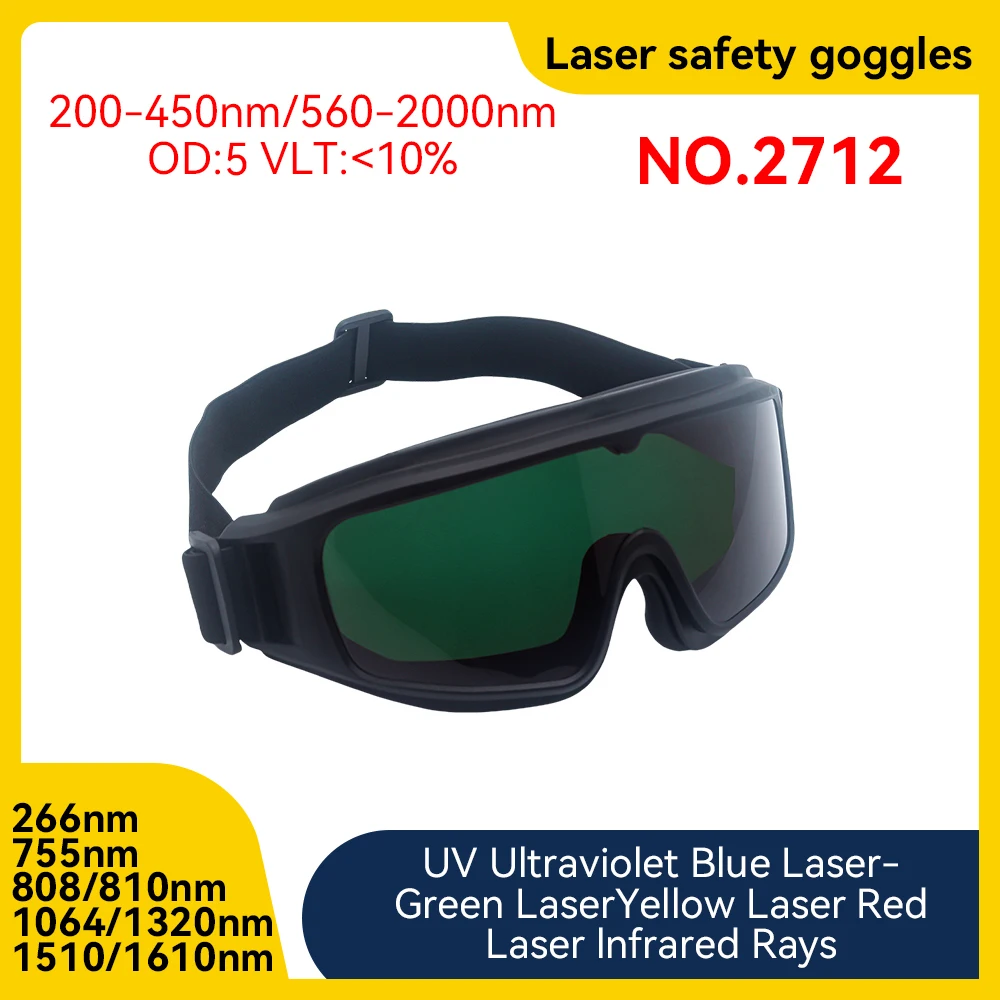 laser protection glasses 1064 532 455 808 10600nm OD5 Laser Welding laser protective glasses  450nm Laser Goggles Laser Glasses