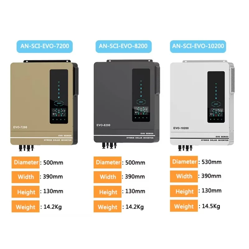 8kw 10kw 12kw Hybrid Inverter Inversor Solar Hybrid off Grid Solar Inverter