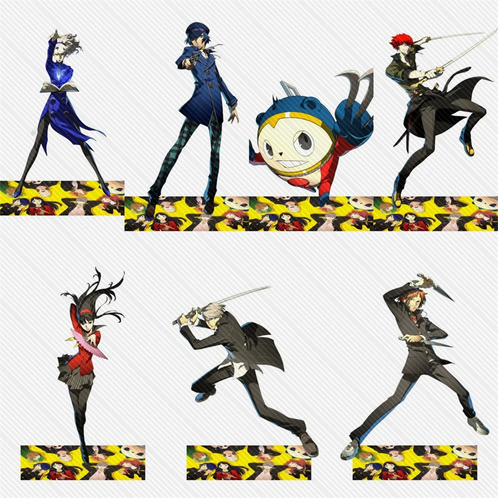 15CM Hot Game Color Your Night Acrylic Stand Model Keychain Characters Ornament Accessories Goods Christmas Gifts