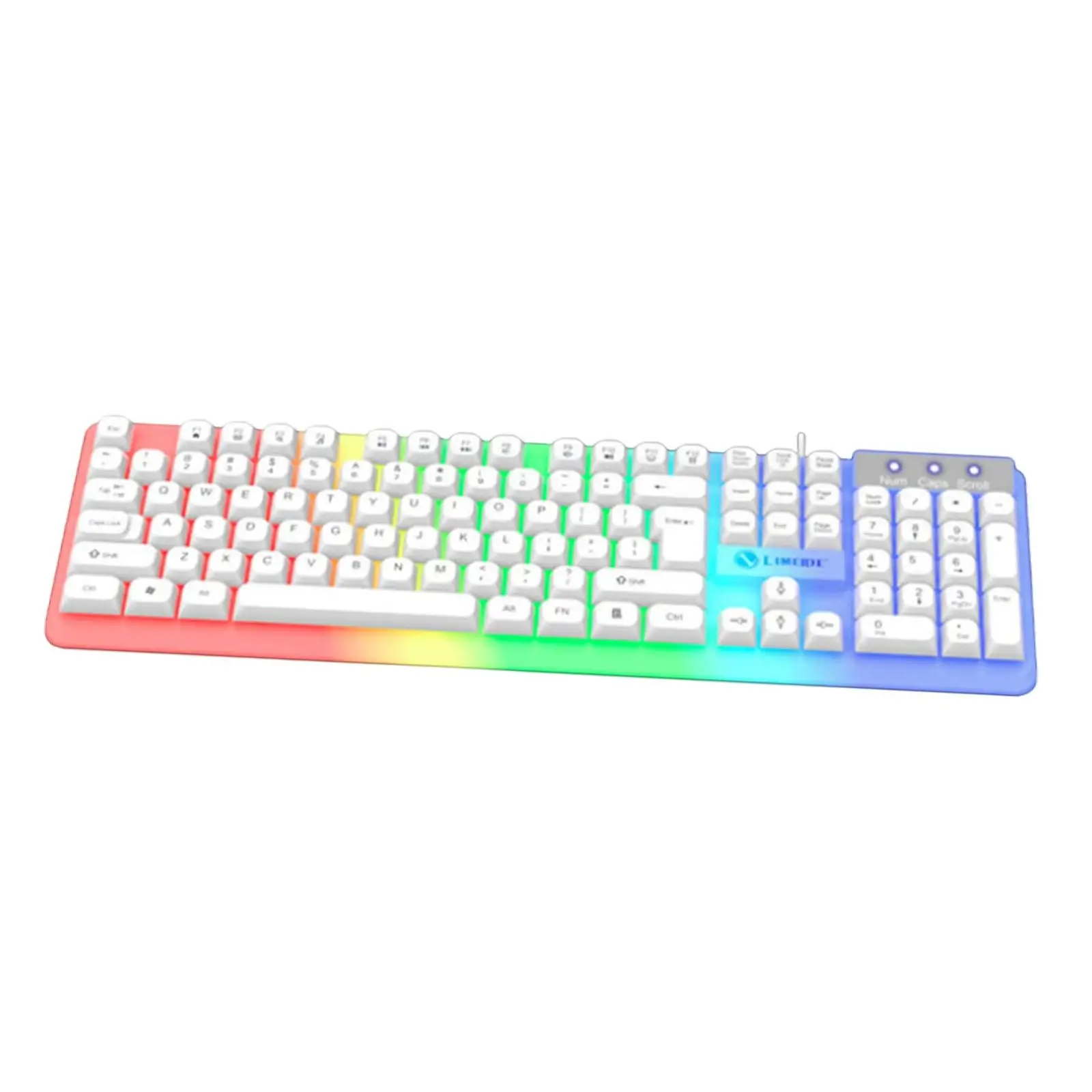Mechanical Gaming Keyboard Women Men Computer Party Gift USB Wired 104 Key