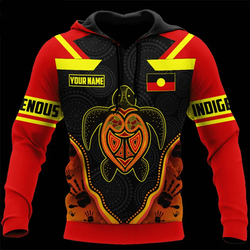 Aboriginal Flag Totem Lizard Turtle Rock 3d Printed Hoodie New In Hoodies & Sweatshirts For Men Women Fashion Hoody Pullover