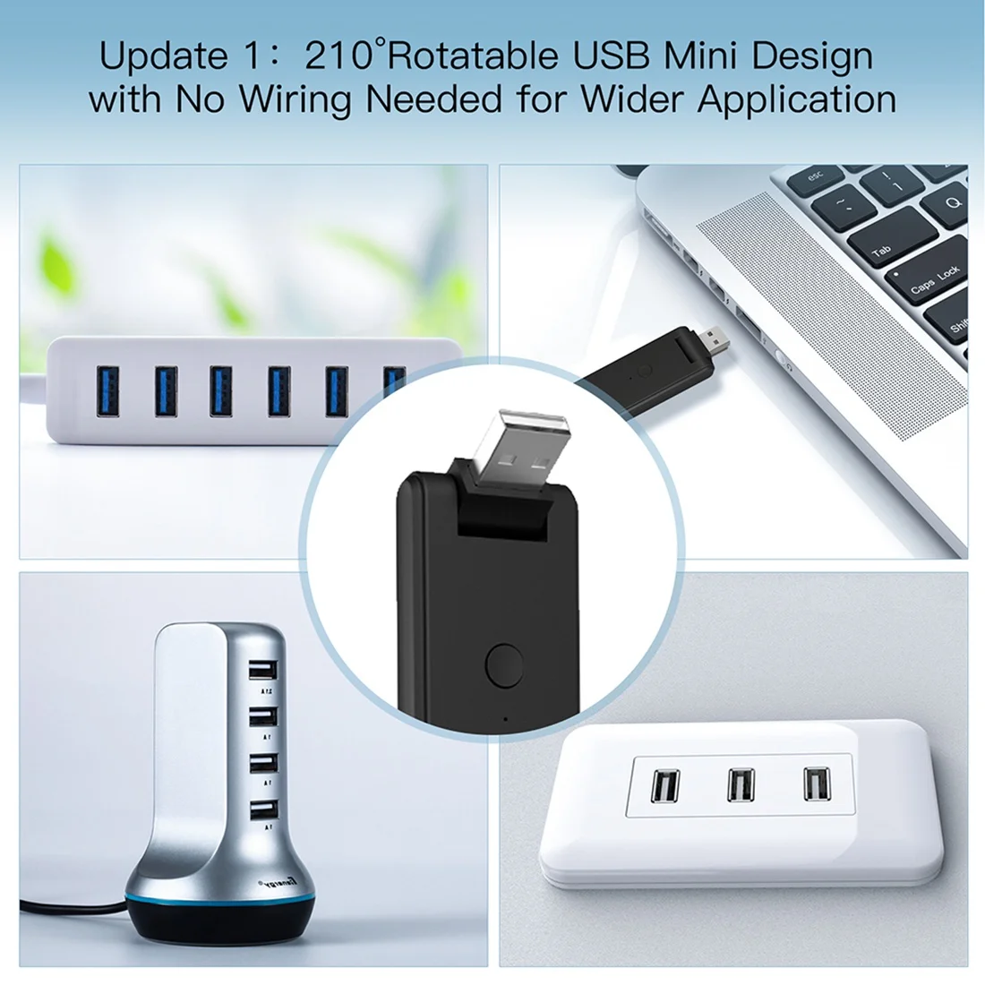 Tuya Smart RF IR التحكم عن بعد WiFi USB Power المنزل الذكي لتلفزيون مكيف الهواء LG TV دعم Alexa وGoogle Home وA78P