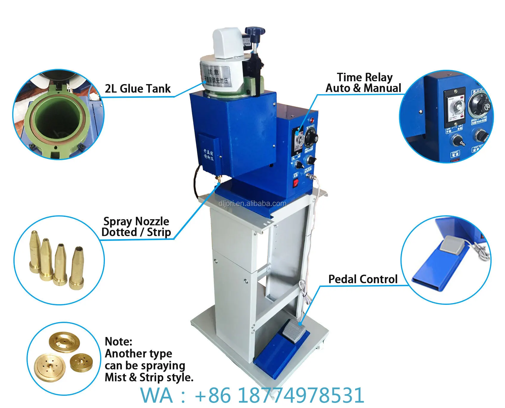 

Spreader Glue Dispensing MachineHigh Speed 2L Table Perfect Glue Book Binding Machine