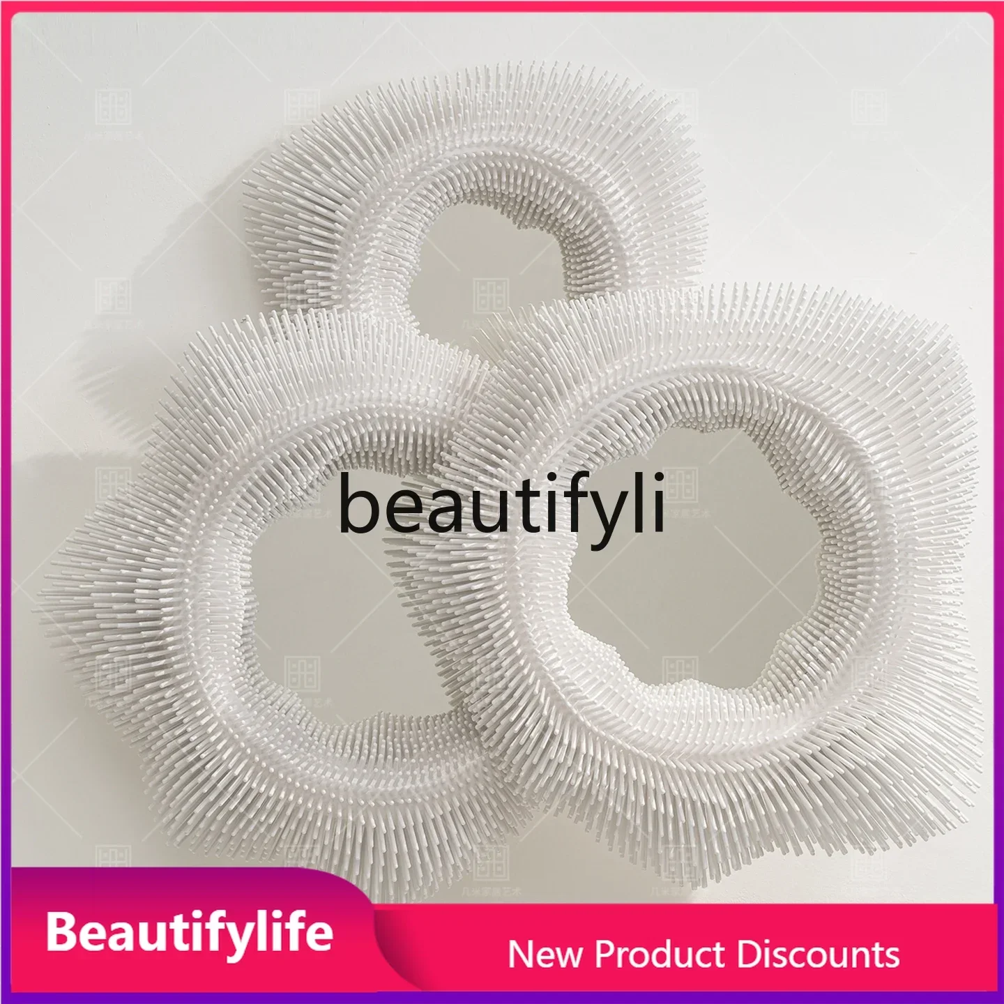 

Декоративная картина для гостиной, фоновая стена, роскошная вилла, объемная подвесная картина, креативное настенное панно для отеля