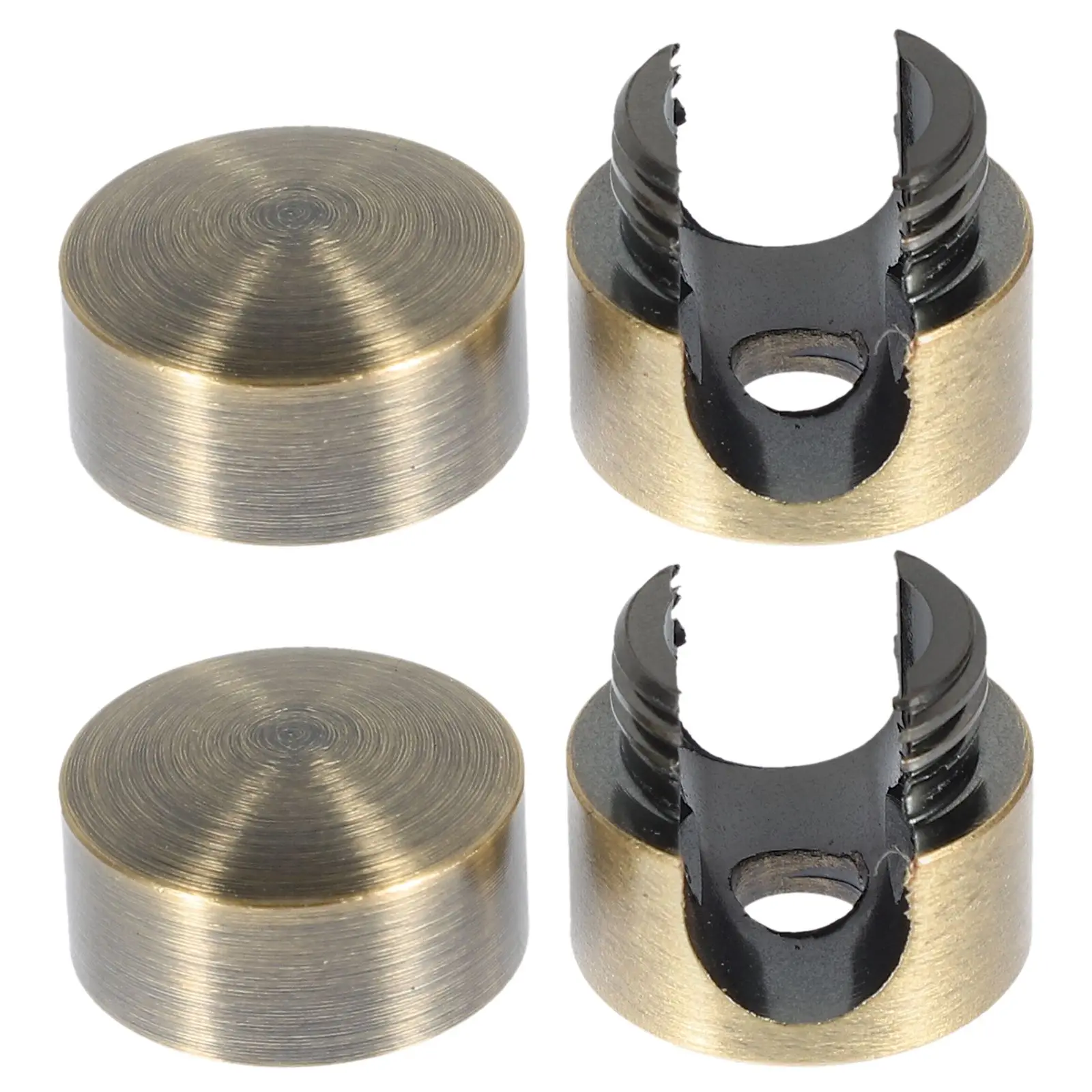 

2pcs Power Cord Holder Metal Wire Clamp DIY Bronze Finish Compatible Pendant Light Cable Fixing Solution LED Lighting