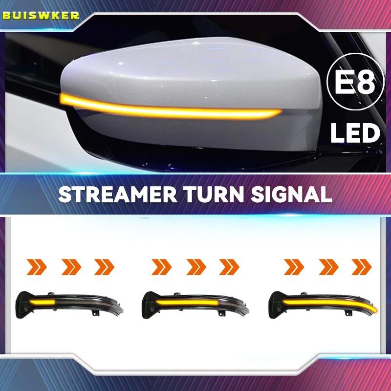 

Car Scroll Sequential Flashing Lamp Dynamic Blinker Mirror Indicator LED Turn Signal Light For BMW 3 Series G20 G21 G28 G11 G12