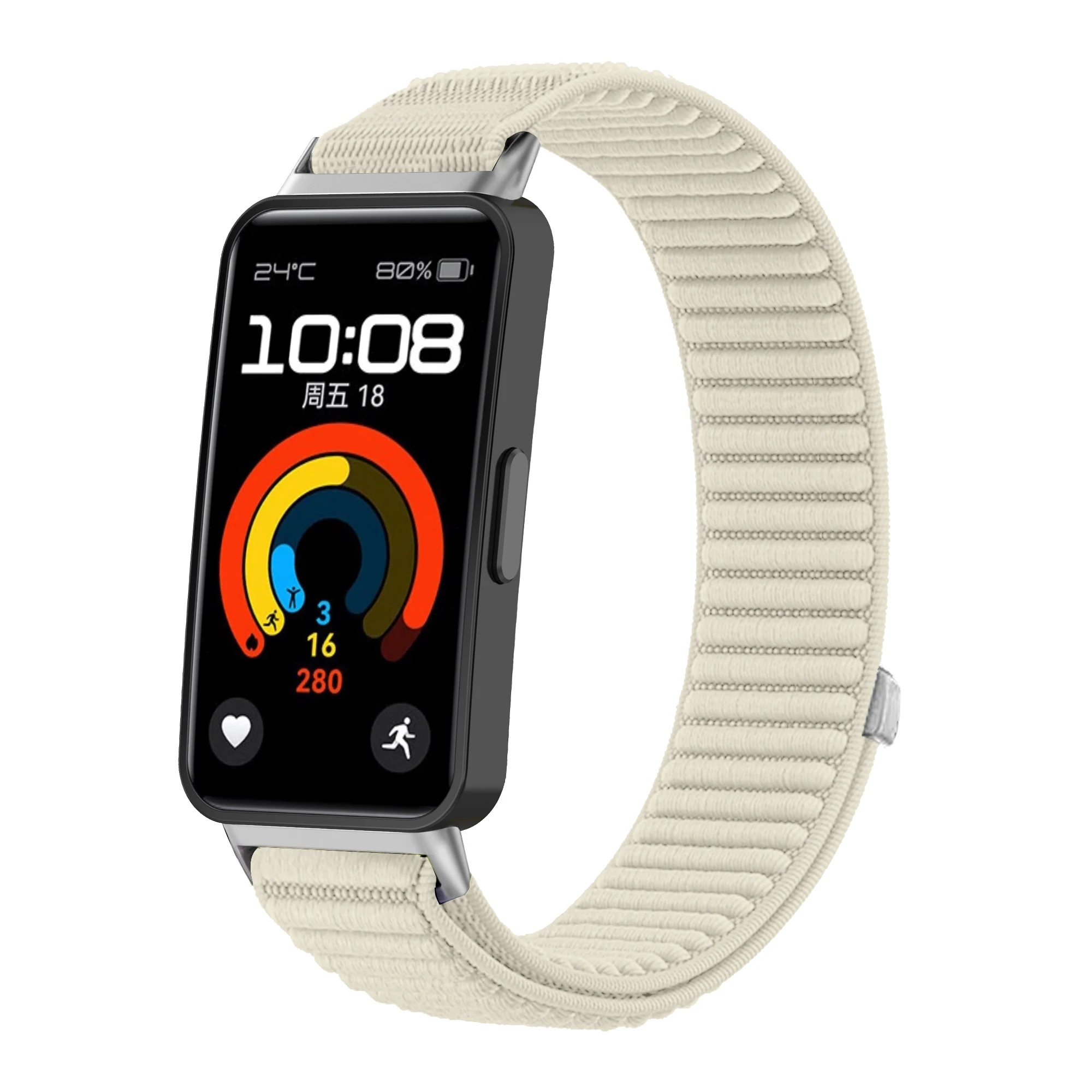 1-2 Stück Sportarmband für Huawei Band 11/11 Pro, Nylon-Uhrenarmband, Armband für Huawei Band 10, 9, 8, Smartwatch-Zubehör, Handgelenksband. – Detail 6
