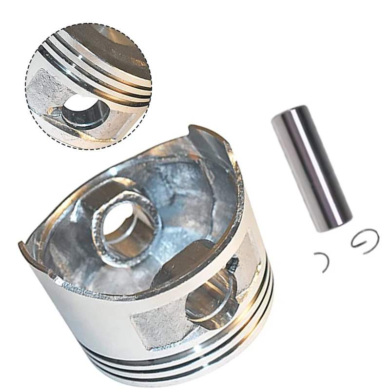 ملحقات مولد المحرك مجموعة حلقات المكبس لـ GX100 لـ GX120 لـ GX110 160F حلقات المكبس المُخرفة دبوس كليب Assy استبدال #3