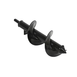 1PC Ground Auger Drill Hexagonal Handle Alloy Fried Dough Twists Garden Greenhouse Planting Hole Digging Loosening Tool