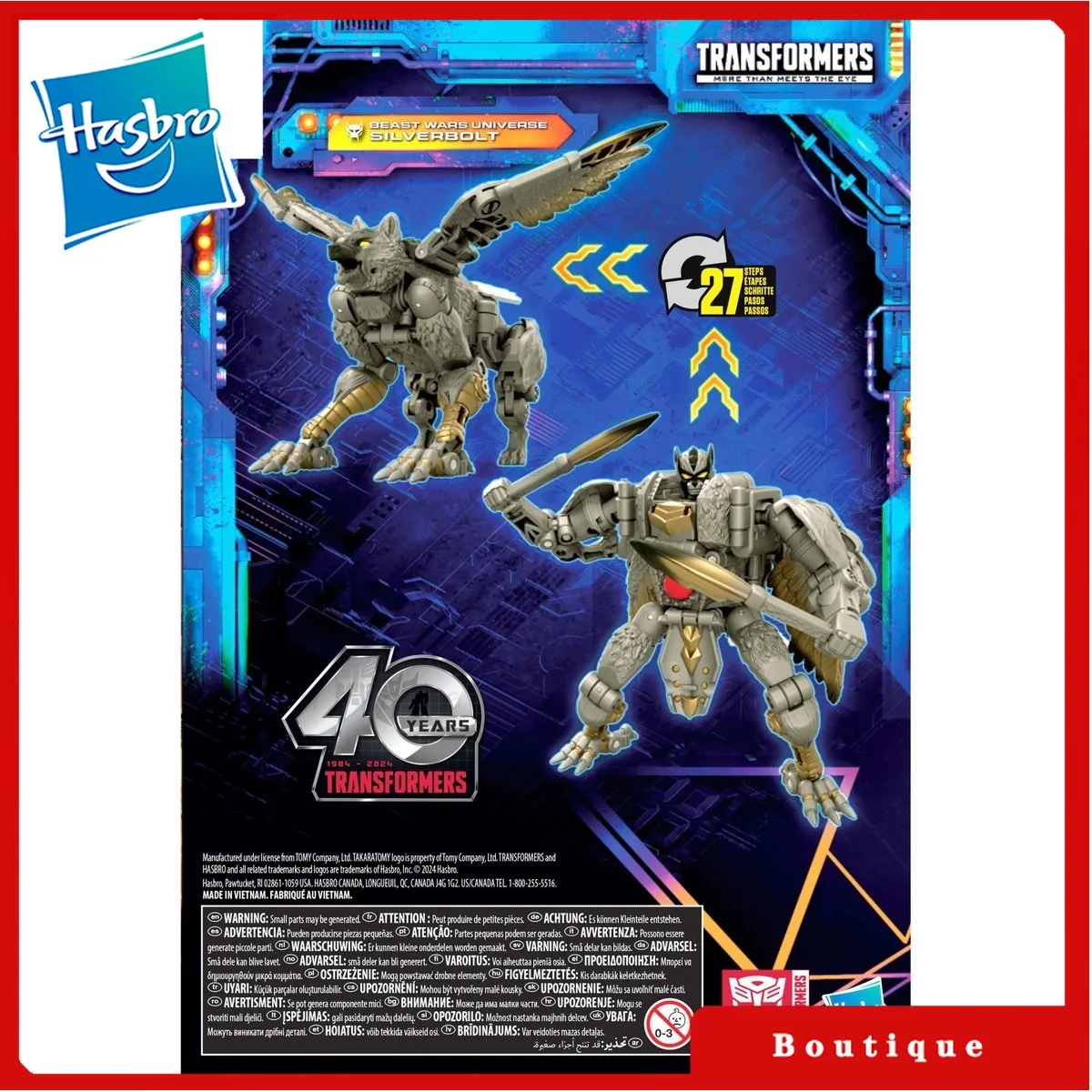 Op voorraad Hasbro Transformers speelgoedLegacy United Legacy United Voyage Class Beast Wars Universe Silverbolt Cybertron Autobots