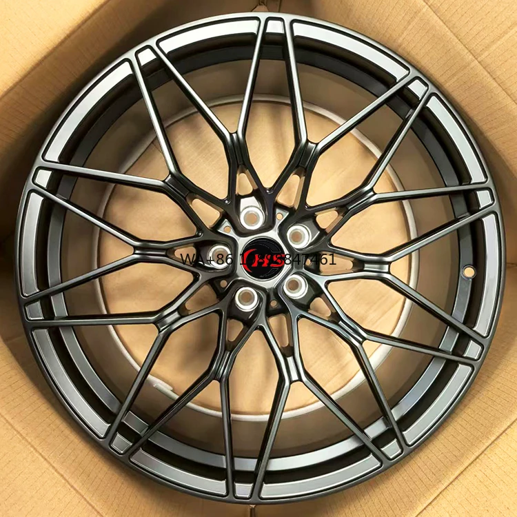 

5x112 5x114.3 5x120mm 18 19 20Inch Matte Black Custom Forged Passenger Racing Car Wheels Alloy Rims for BMW G87 M2 G80 M3 G82 M4