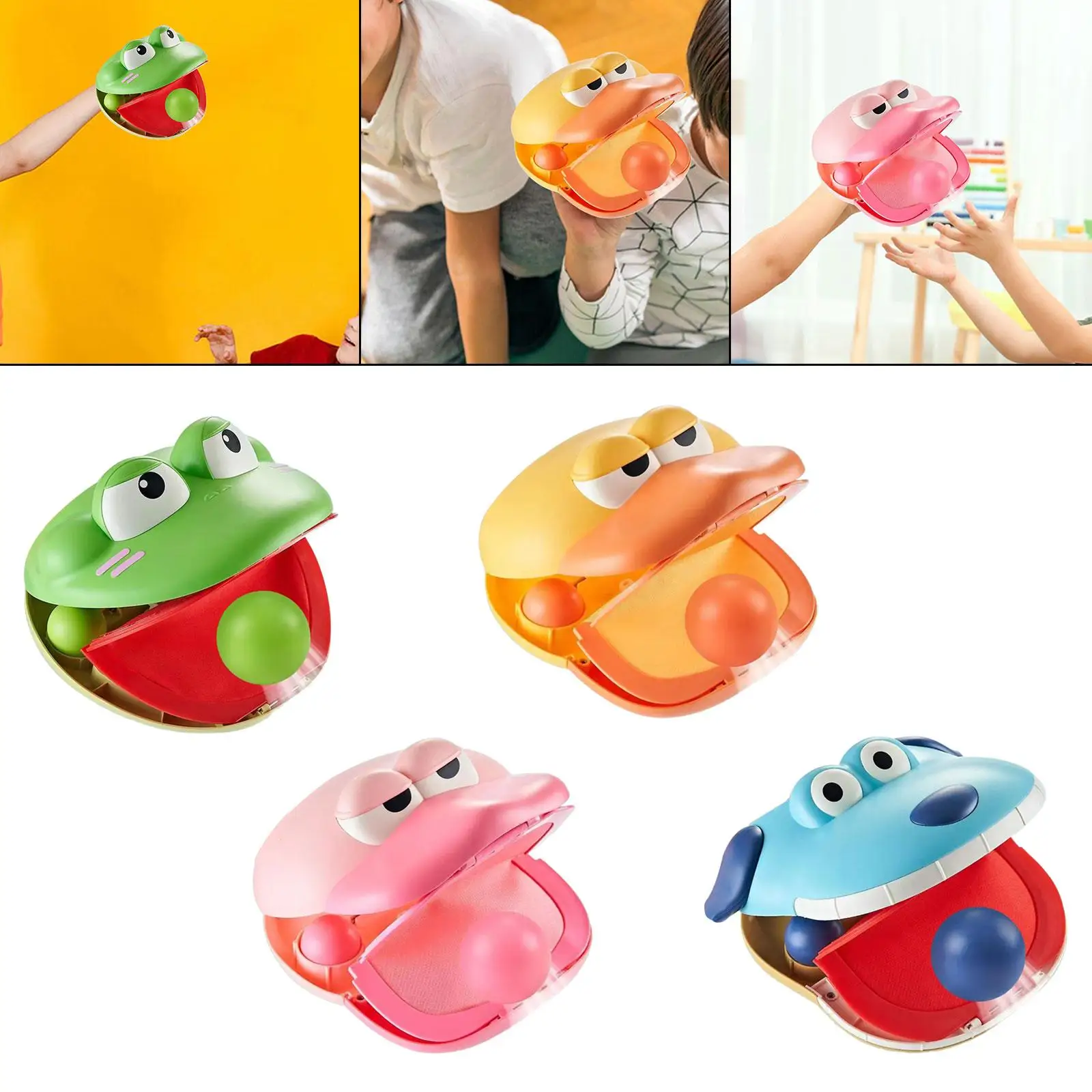 Toss Ball Game Paddle for Kids Outdoor Beach Toys Party Favor Family Fun Hand Eye Coordination Sports Racket Set