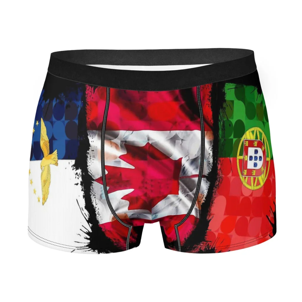 Portuguese Canada  Beautiful Country Underpants Cotton Panties Man Underwear Sexy Shorts Boxer Briefs