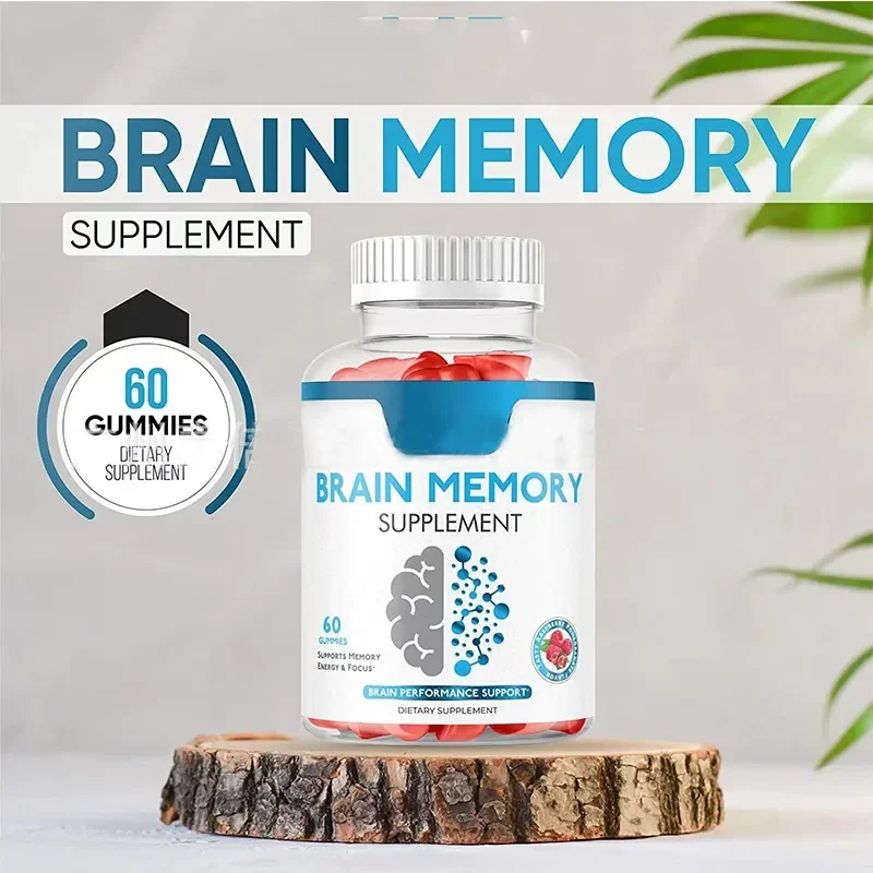 

1 bottle brain puzzle soft candy to memory energy attention health food