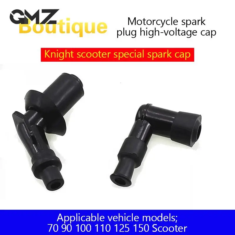 Motorcycle Spark Plug Caps Moped Ignition Coil Elbow Spark Plug Cap For Dirt Pit Bike ATV Quad Buggy Scooter