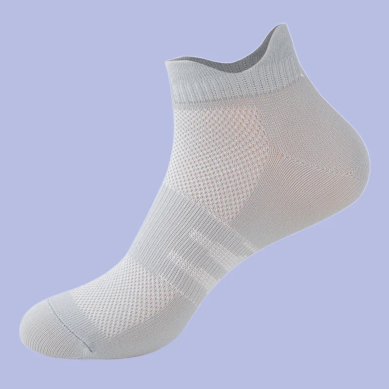 Calcetines cortos para hombre y mujer, medias protectoras resistentes al desgaste, medias náuticas de boca baja profesionales para correr, primavera y verano, 5/10 pares