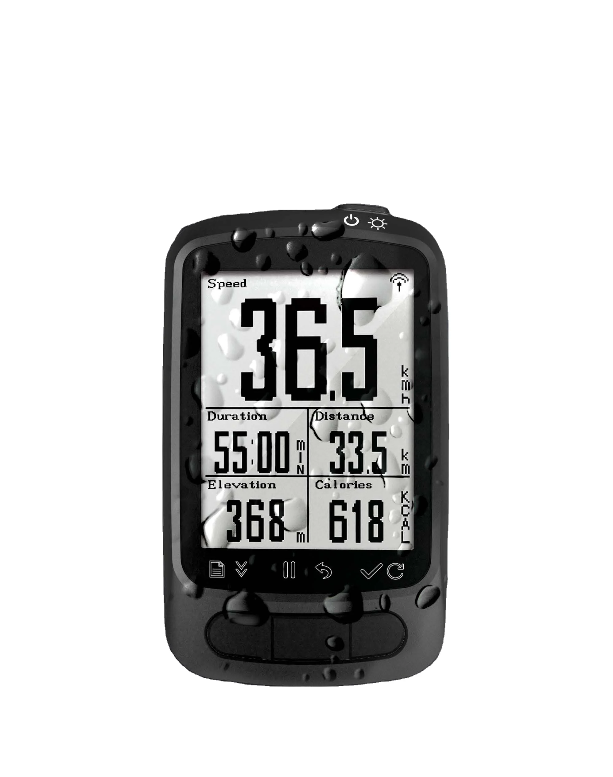 

STLF GPS Cycle Bike Computer Wireless Speedometer BLE ANT+ Cycling Odometer Speed Cadence Sensor