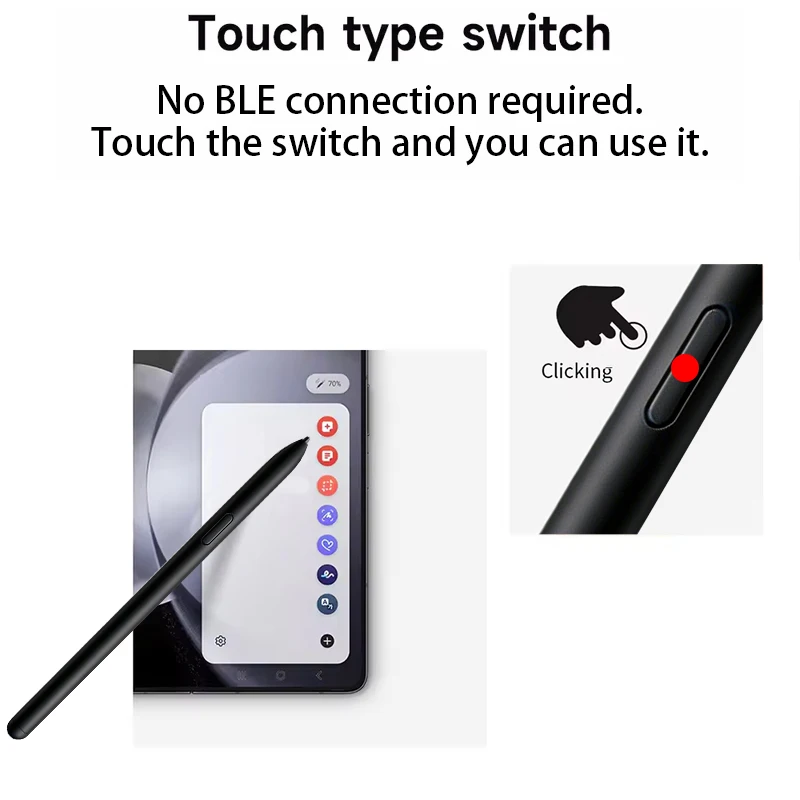 Für Samsung Tab S8/S8+/S8 Ultra EJ-PT870 S Pen Ersatz X700 X800 X900 Passiver S Stylus EMR Stift Ohne BLE – Detail 3