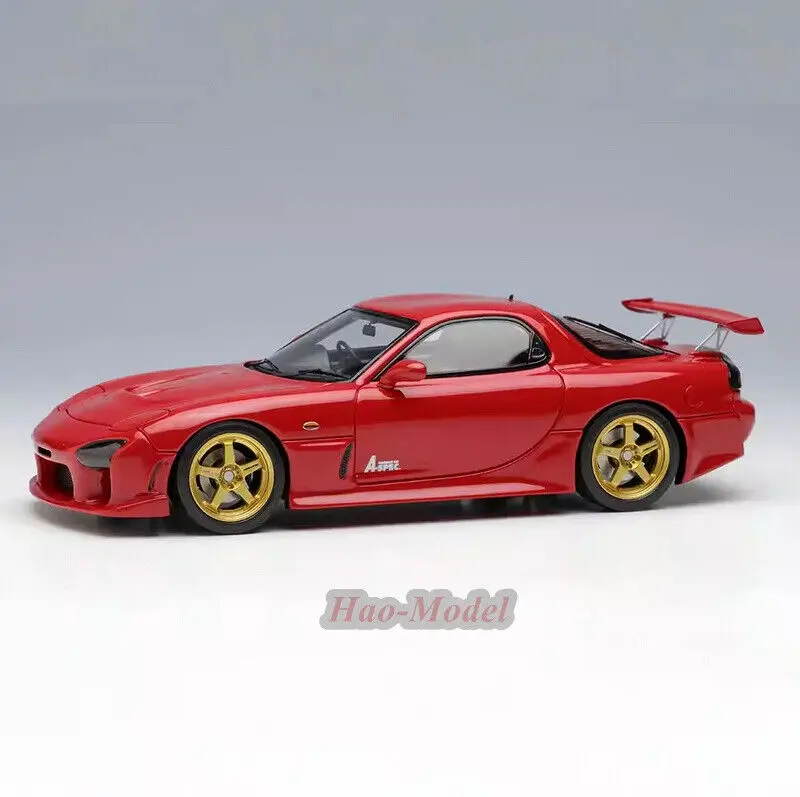 Makeup MU 1:43 For Mazda RX7 (FD3S)Speed GT Car Model Resin Metal Diecast Toys Boys Gifts Hobby Display Simulation Collection