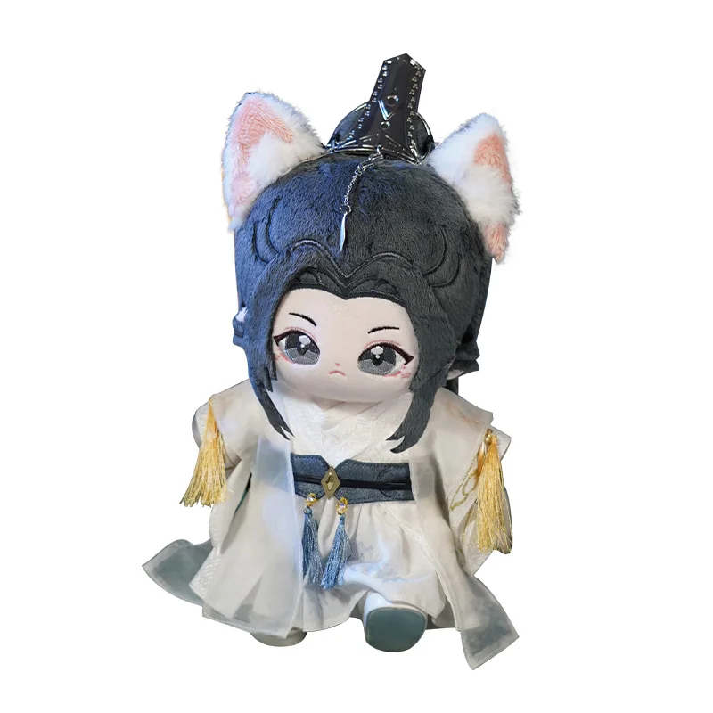 Officially Licensed Omodoki The Husky and His White Cat Shizun/Er Ha He Ta De Bai Mao Shi Zun 20cm Doll Chu Wan Ning/Mo Ran