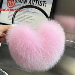 New Style Luxury Ladies Fox Fur Earmuffs Winter Women Warm Real Fox Fur Earmuffs Girl's Earlap Ultra Large Ladies Plush Earmuff