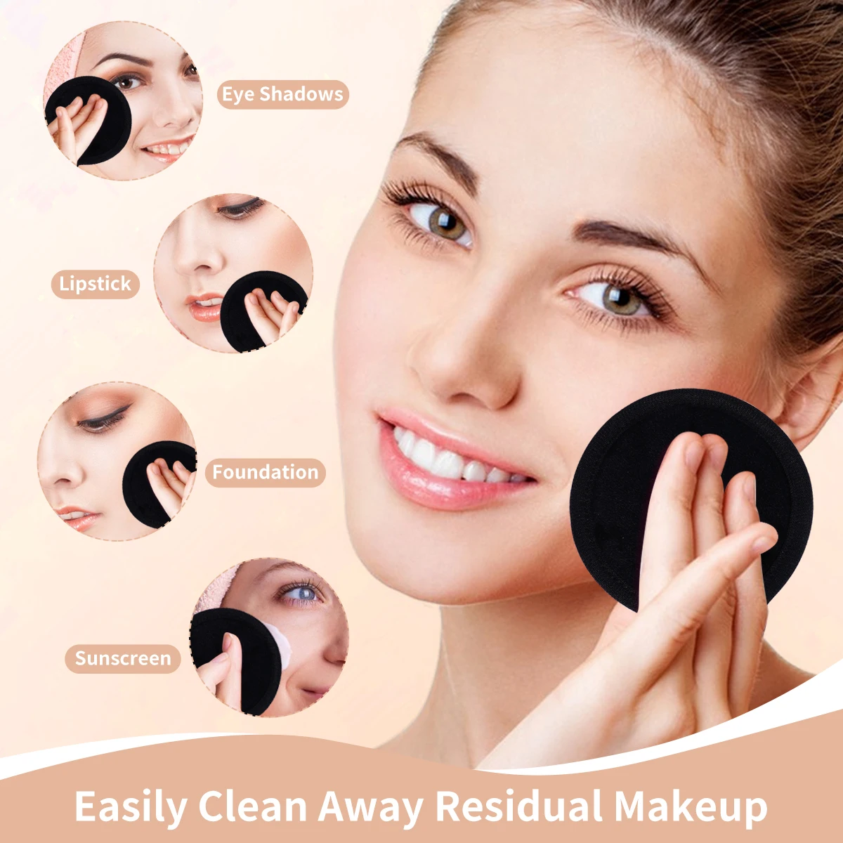 Maange 54Pcs Make-Up Tools Kit 30 Stks Foundation Concealer Oogschaduw Blush Borstel Met Cosmetische Make-Up Puff Spons Set Voor Reizen