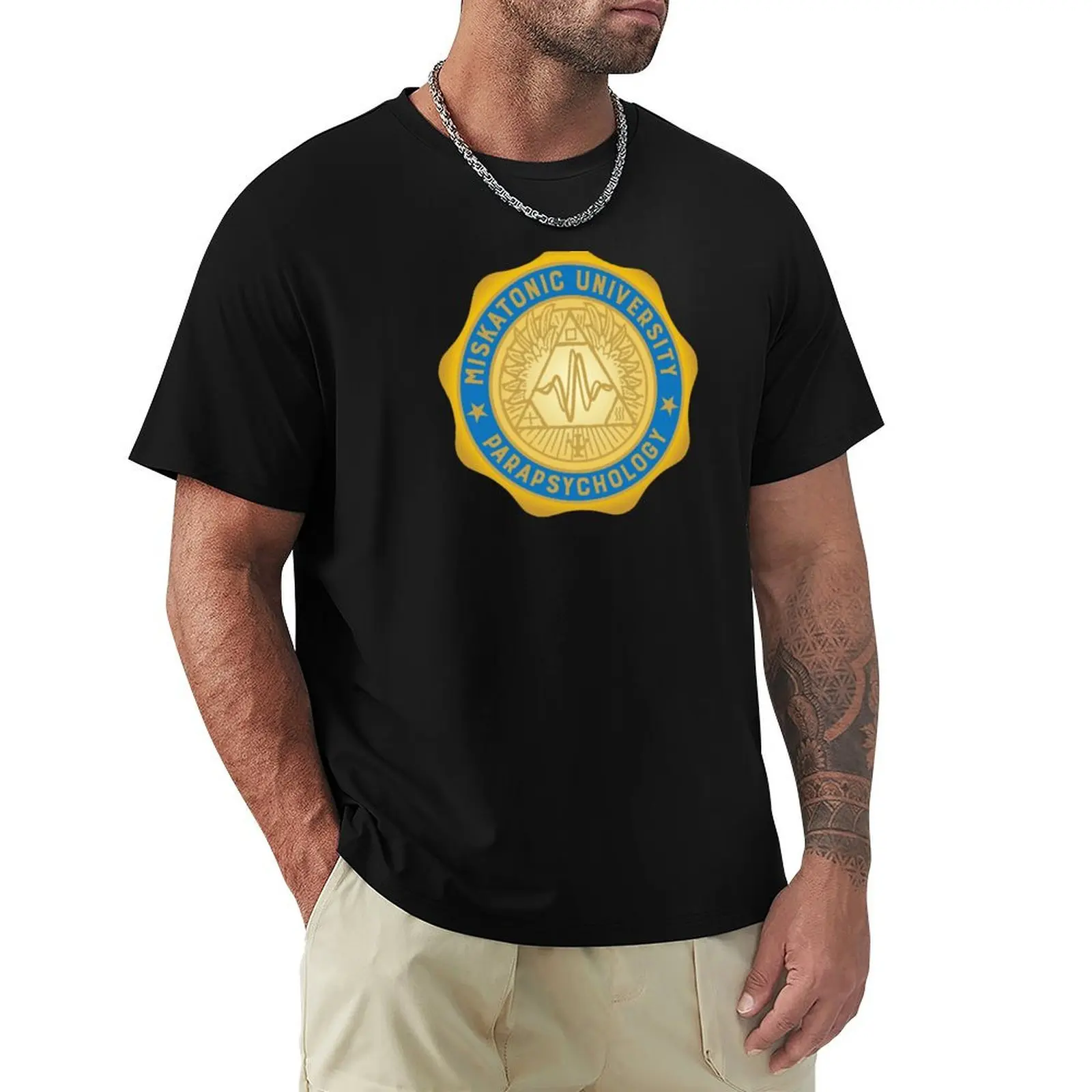 Miskatonic University Parapsychology T-Shirt Essential Solid Color T-Shirt
