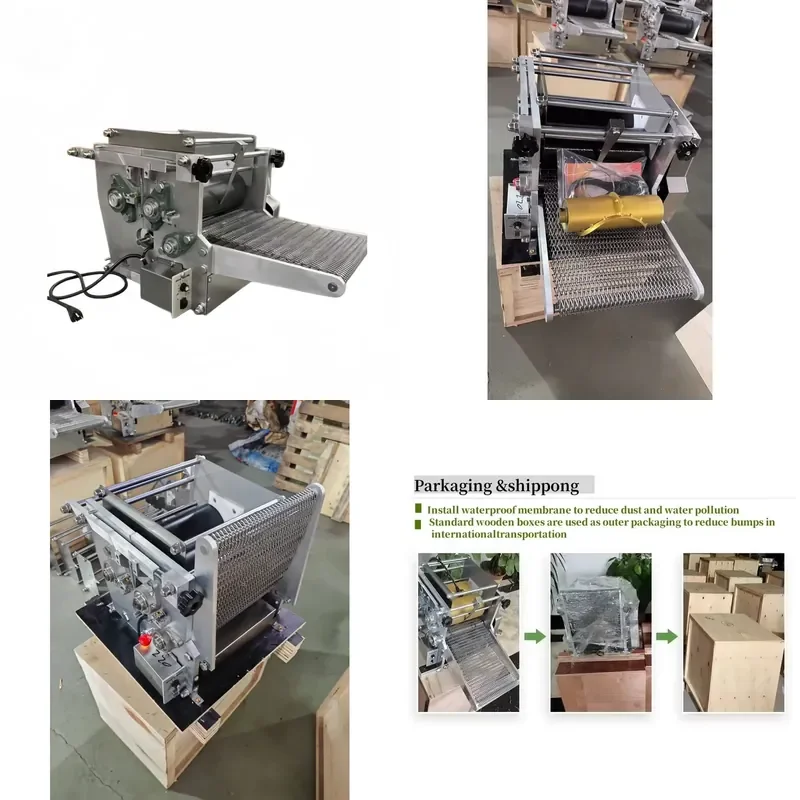 for Industrial Automatic Commercial Stainless Steel Tortilla Machine New Mexican Flour Tortilla Maker for Crust Pie