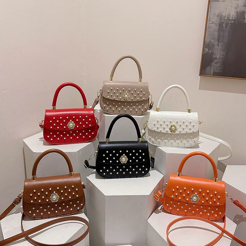 

Premium Handbag, New Versatile Willow Nail Shoulder Women's Bag, Fashionable Commuter Messenger Bag