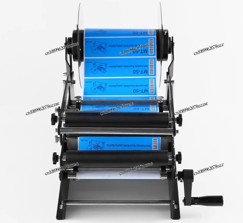 Labeling Machine Manual Round Bottle Glass Bottle Manual Self-adhesive Semi-automatic Round Bottle