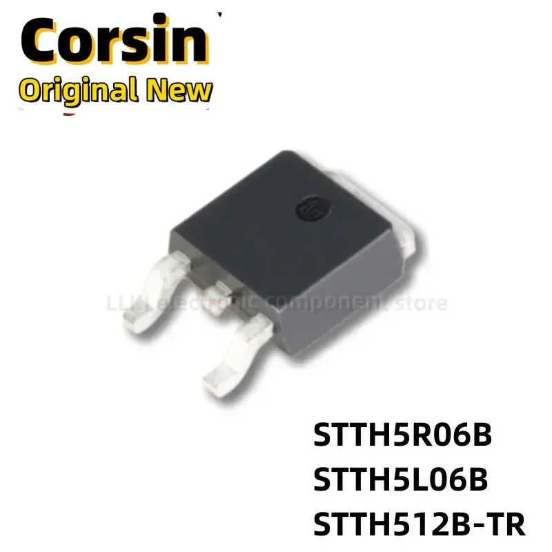 1pcs STTH5R06B STTH5L06B STTH512B-TR TO252 MOS Fet TO-252/