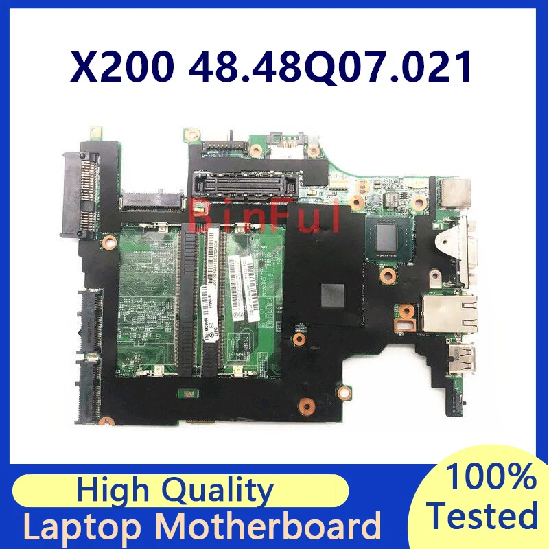 

Mainboard For Lenovo Thinkpad X200 X200S 44C9669 Laptop Motherboard 48.48Q07.021 07234-2 100% Full Tested Working Well