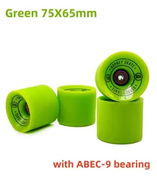 80A 75mm*65mm Street Brushing Skate Board Wheel Skateboard Rodas for Flat Single Double Long Road Skating Board