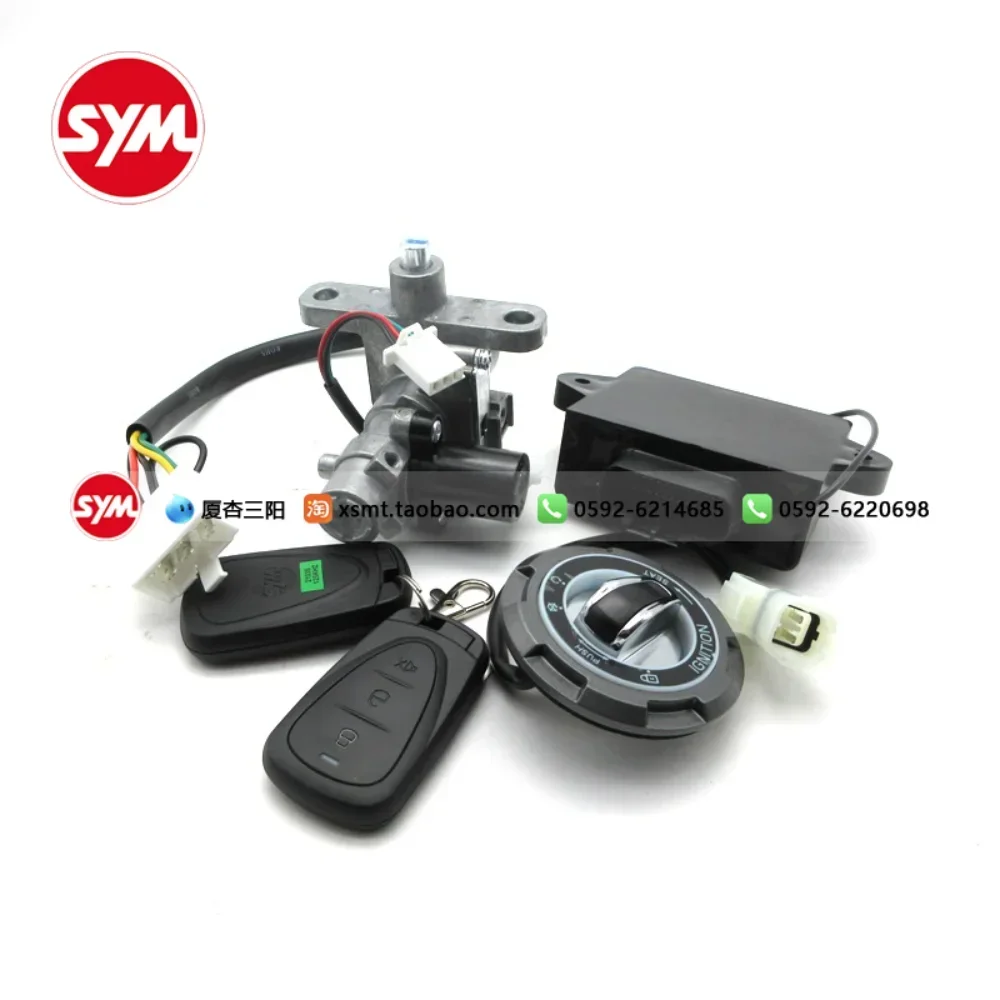 Original Keyless Motorcycle Lock Set Assembly for SYM Jet X 125 150 200 - Bike Security Accessory
