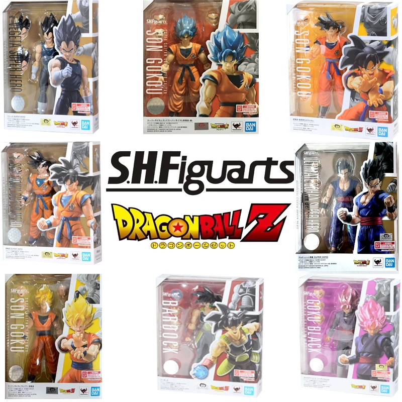 

DRAGON BALL BANDAI S H F Figure Action Figures Joints Are Movable Anime Figure Model Collect Boy Toys Genuine Brand New Anime