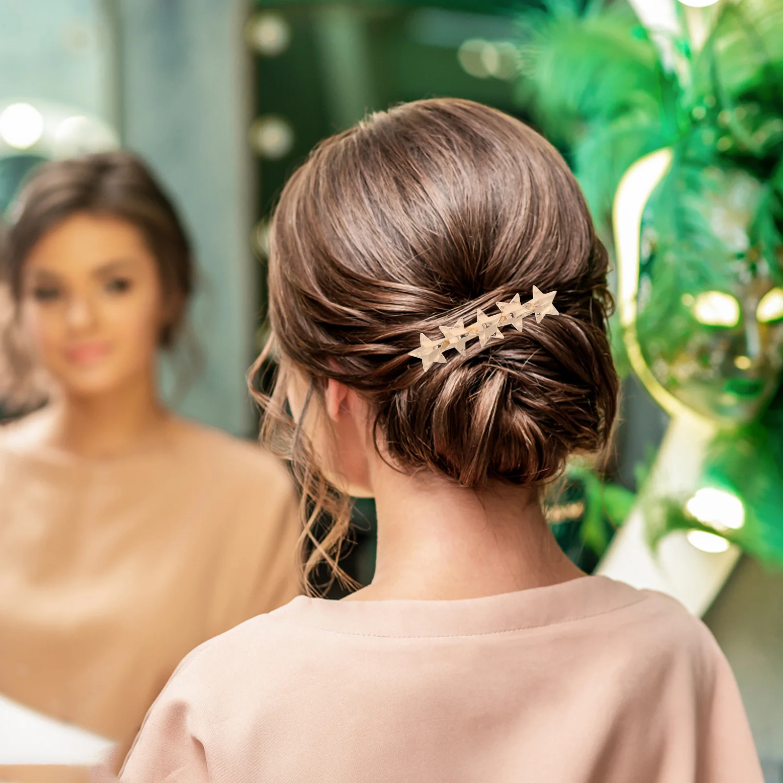 

Hair Clip Accessories French Barrette Bridesmaid Clips Bridal Styling for Wedding Headgear