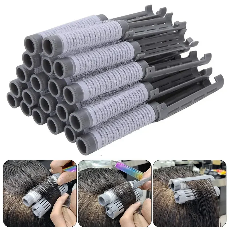 

16/20 шт./кор., рулон для завивки волос, пушистый стержень для завивки волос, ролик для завивки волос, набор для завивки, бигуди, парикмахерский салон, инструмент для укладки волос