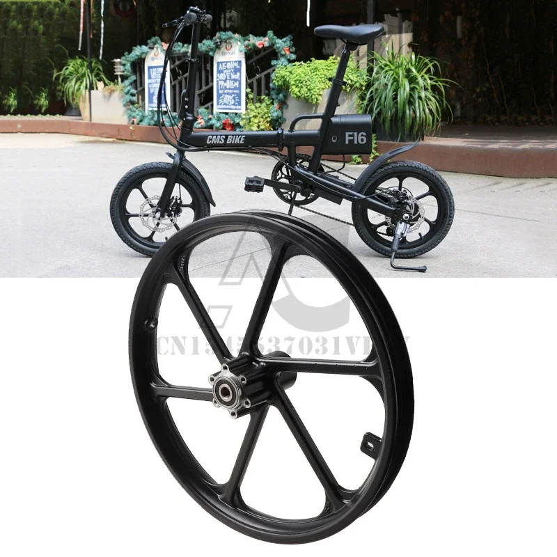 16 Inch Front Wheel Hub Aluminum Alloy For CMS BIKE F16 F16-PLUS Electric Bike Scooter High Speed Adult Electric Scooter